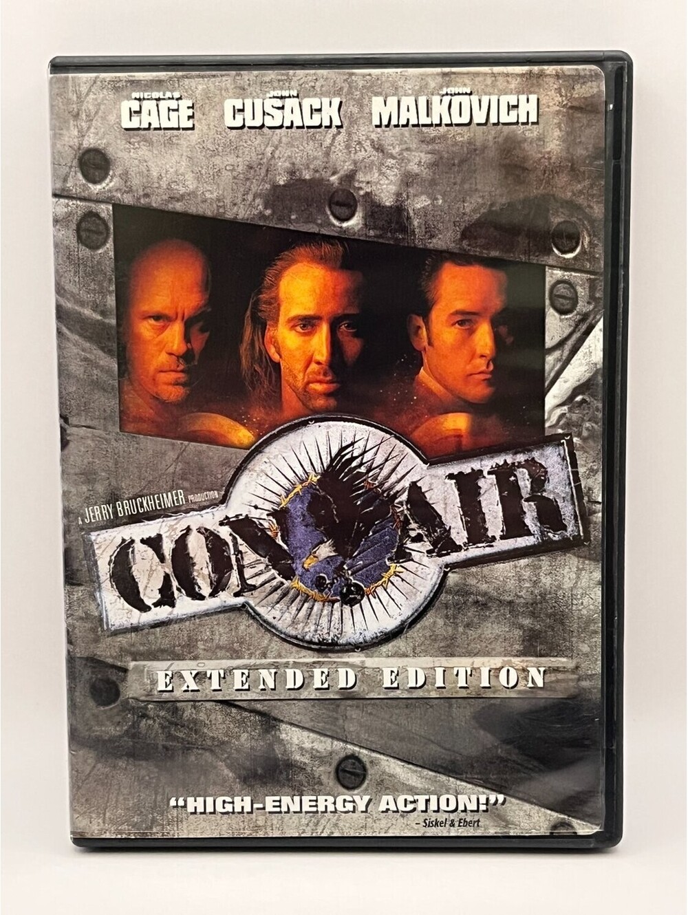 Con Air DVD Extended Edition Nicolas Cage 2006 Action & Simon West